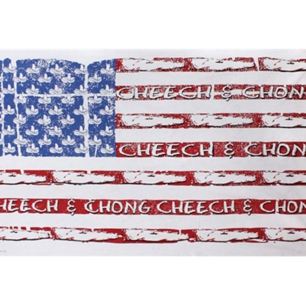 Cheech & Chong Large U.S. Flag Tapestry